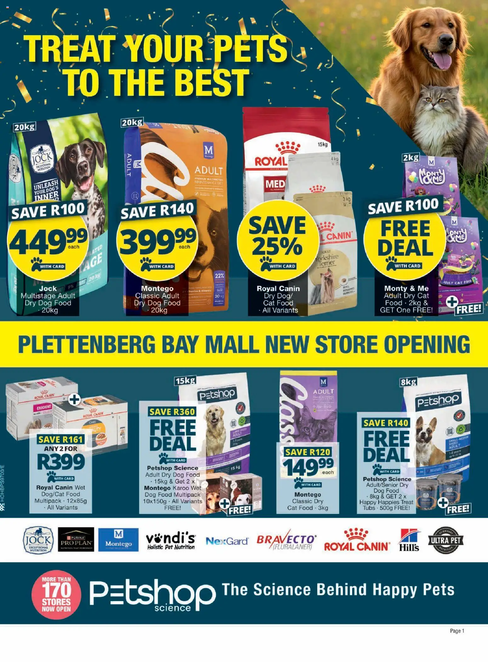 Preview of Checkers flyer valid from 08/04/2026 - Dog food, Cat food