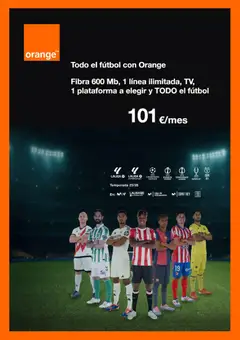 Vista previa del folleto de la tienda Orange válido desde el 25/10/2025 