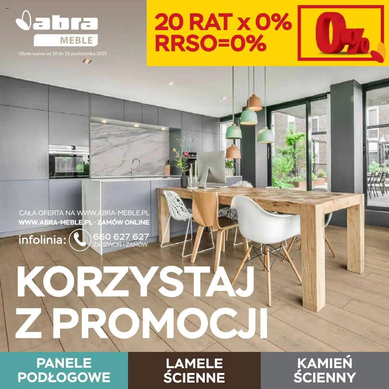 Abra meble Gazetka od 10.10.2025 - Nowa Gazetka - Numer strony 1