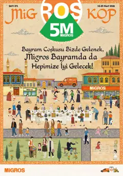 Migros Migros 5M Migroskop Dijital 12.03.2026 - Broşürünün önizlemesi