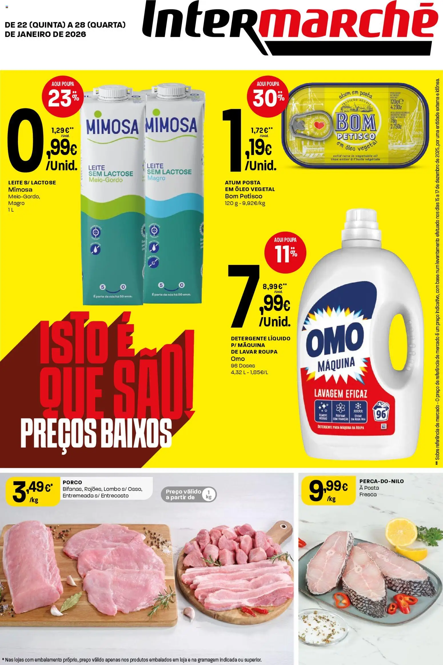 Pré-visualização do folheto da loja Intermarché válida a partir de 22/01/2026
