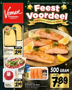 Voorbeeld van Folder van winkel Vomar geldig vanaf 21-12-2025
