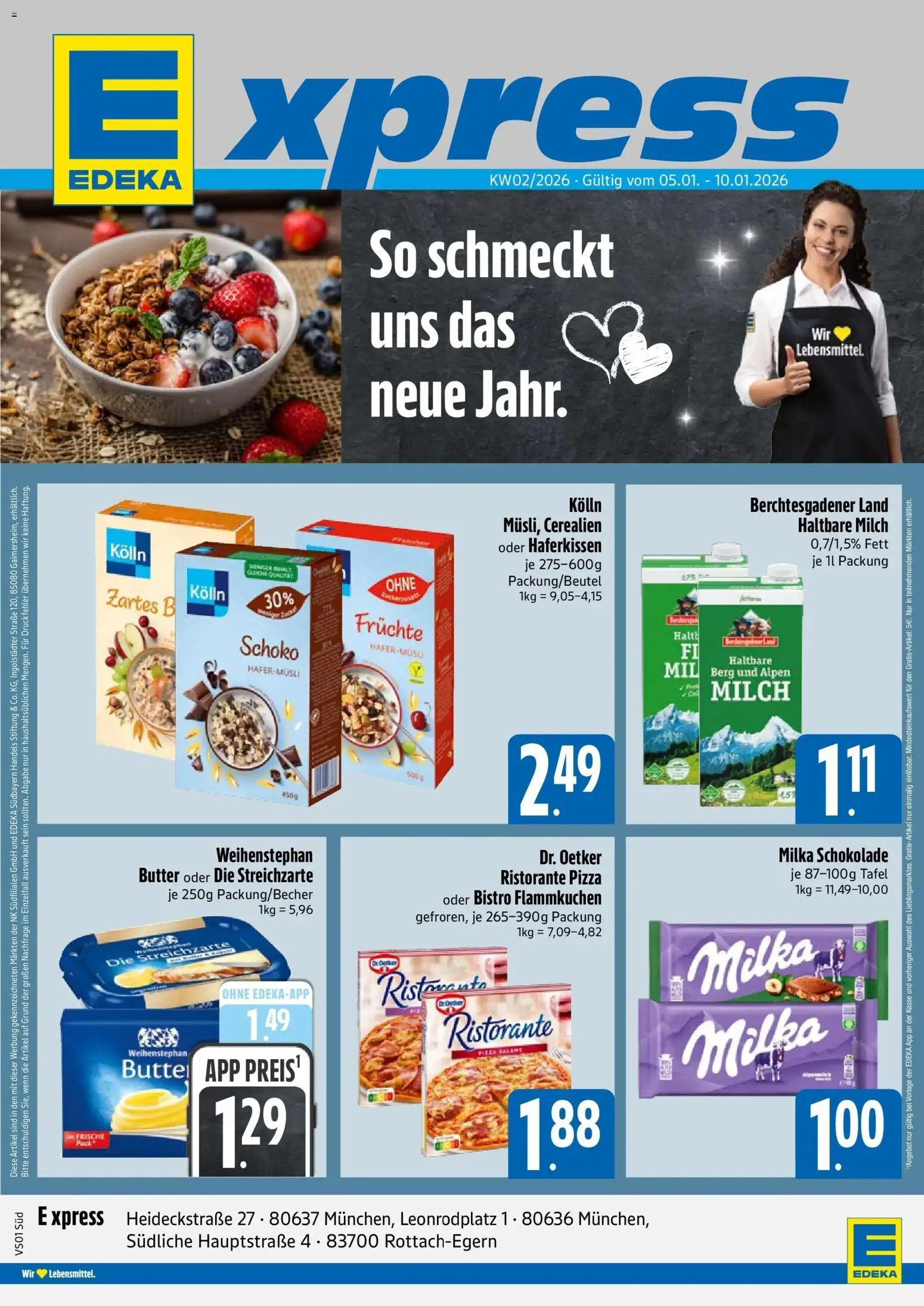 Vorschau von dem Prospekt des Geschäftes Edeka, gültig ab dem 04.01.2026