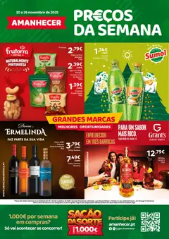 Pré-visualização do folheto da loja Amanhecer válida a partir de 20/11/2025