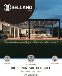 Pregled letka Katalog Bellano Living trgovine Bauhaus vrijedi od 26.03.2026