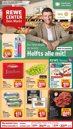 Vorschau von dem Prospekt des Geschäftes Rewe, gültig ab dem 07.09.2025