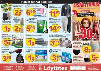 Kaupan Löytötex Tarjoukset esikatselu, voimassa 11/02/2026