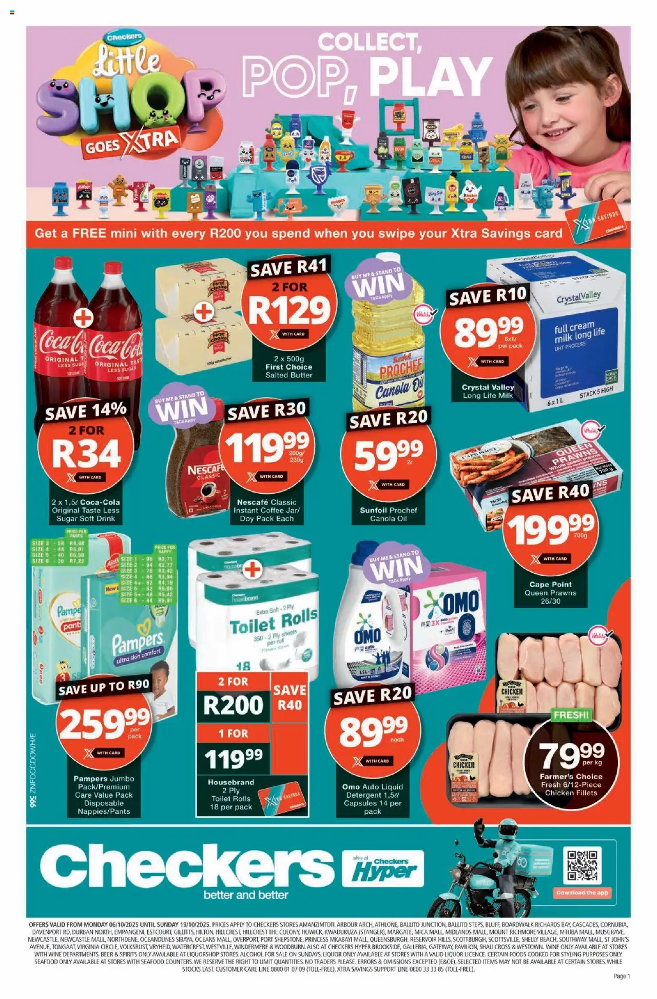 Checkers Kwazulu Natal - October Mid-Month Promotion 06/10 - 19/10/2025 >> Catalogue