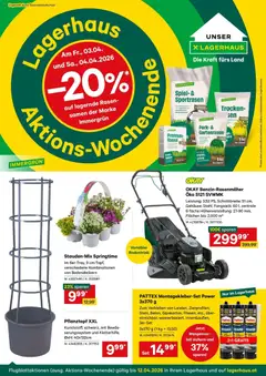 Vorschau der Angebote: Lagerhaus Wochen Angebote gültig ab 29.03.2026
