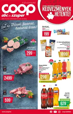 COOP - COOP akciós újság megtekintése, amely érvényes 2026.04.02.-től