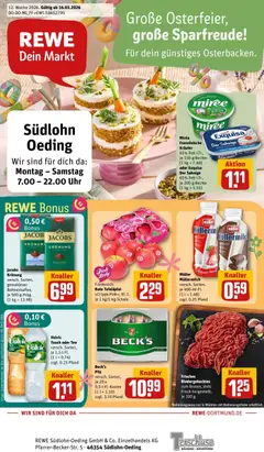 Vorschau von dem Prospekt des Geschäftes Rewe, gültig ab dem 15.03.2026