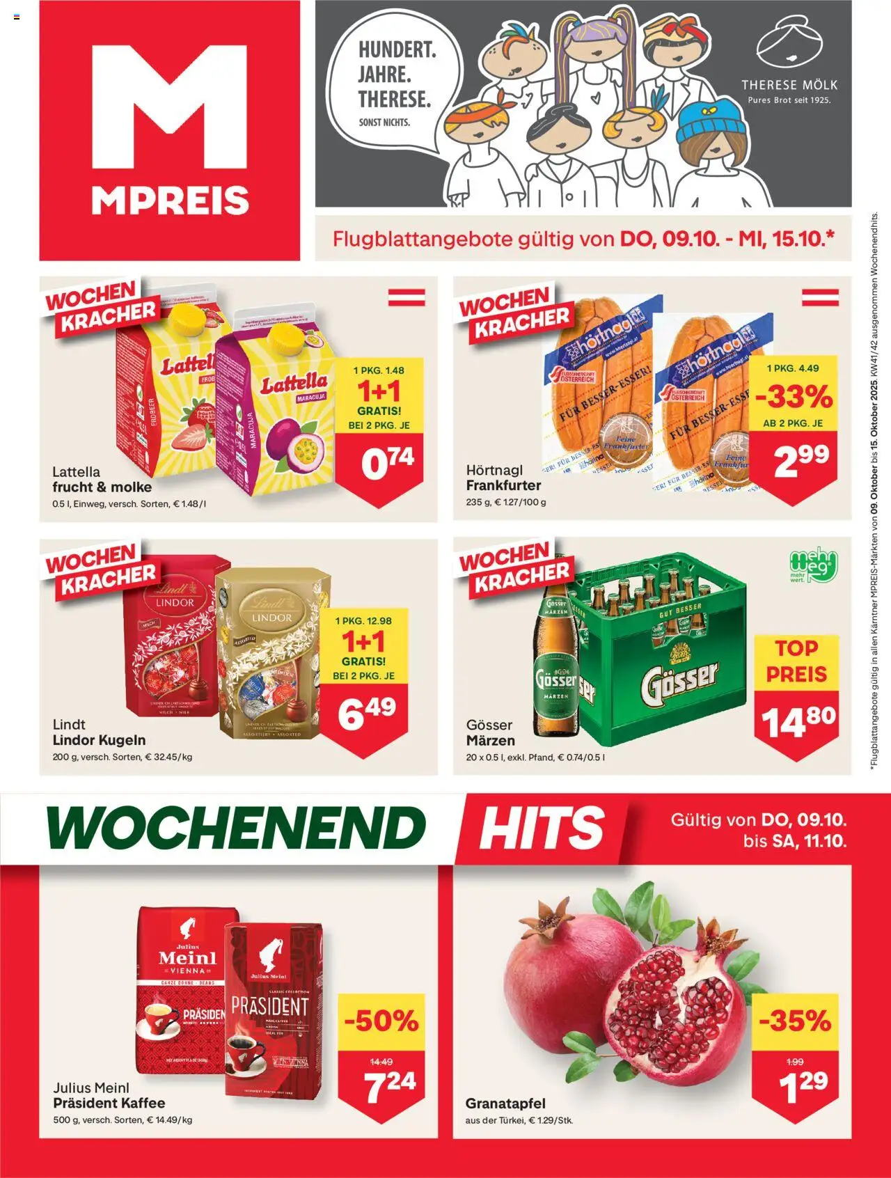  MPREIS Dellach im Drautal ab (09.10.2025 - 15.10.2025) - Seite 1