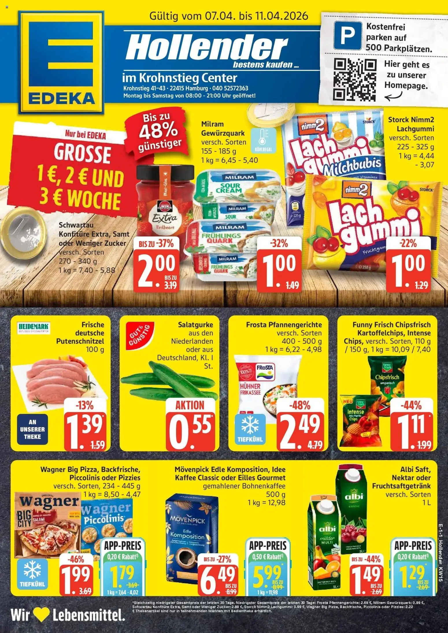 Vorschau von dem Prospekt des Geschäftes Edeka, gültig ab dem 05.04.2026