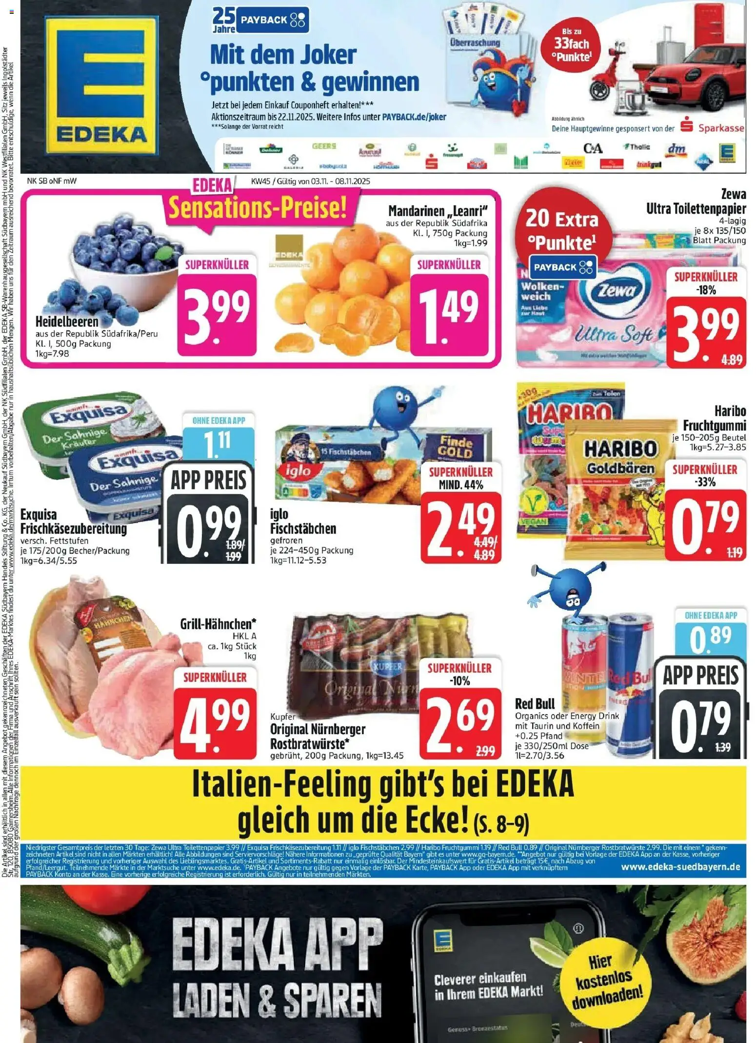 Vorschau von dem Prospekt des Geschäftes Edeka, gültig ab dem 03.11.2025