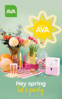 Prévisualisation de Publicité du magasin AVA formulaire valide 01/02/2026