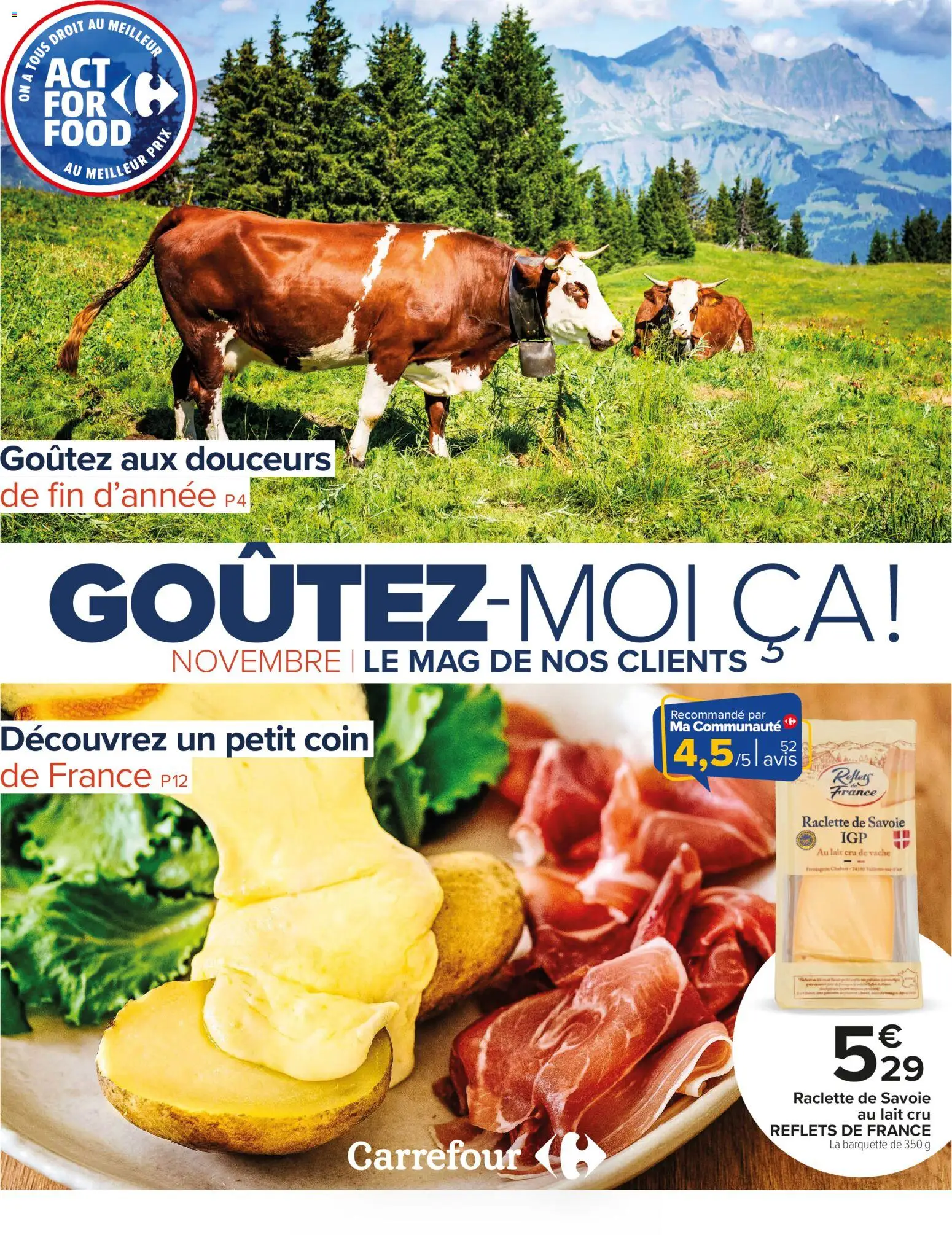 Prévisualisation de Catalogue Goûtez-moi ça du magasin Carrefour formulaire valide 01/11/2025