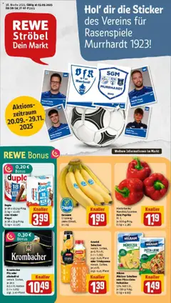 Vorschau von dem Prospekt des Geschäftes Rewe, gültig ab dem 14.09.2025