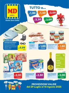 Anteprima dell'opuscolo Attuale volantino dal negozio MD Discount valido da 29/07/2025