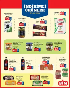 BİM İndirimli Ürünler 25.10.2025 - Broşürünün önizlemesi