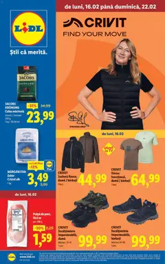 Previzualizarea de cataloage: Lidl Catalog nou valabil de la 16.02.2026