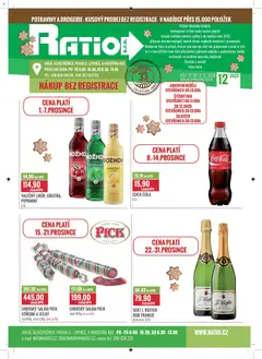 Náhled nabídky: Ratio Leták platný od 01.12.2025