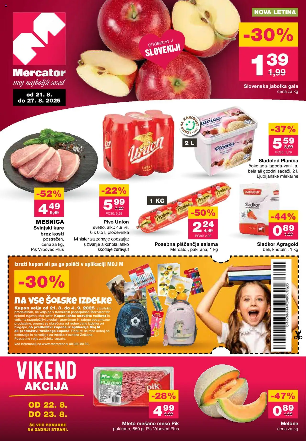 Mercator Katalog od 21.08.2025 - aktualna ponudba - stran 1