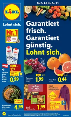Vorschau der Angebote: Lidl Wien gültig ab 02.01.2026