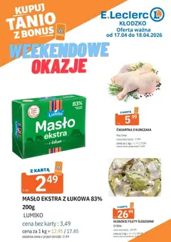 Pogląd gazetki "E.Leclerc gazetka - Kłodzko" ze sklepu E.Leclerc ważnej od 17.04.2026