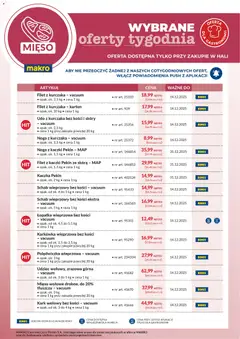 Pogląd gazetki "Wybrane oferty tygodnia" ze sklepu Makro ważnej od 08.12.2025