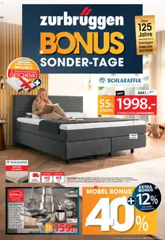 Vorschau von dem Prospekt des Geschäftes Zurbrüggen, gültig ab dem 02.03.2026