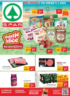 Predogled kataloga iz trgovine Spar veljaven od 09.07.2025