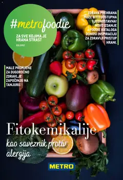Pregled letka #metrofoodie - Fitokemikalije saveznik protiv alergija trgovine Metro vrijedi od 01.08.2025