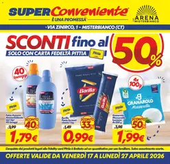 Anteprima dell'opuscolo SuperConveniente volantino Misterbianco dal negozio SuperConveniente valido da 17/04/2026