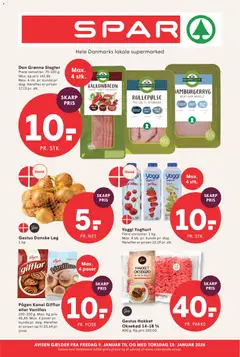 Eksempel på tilbudsavis Tilbudsavis fra butik Spar gyldig fra 09/01/2026