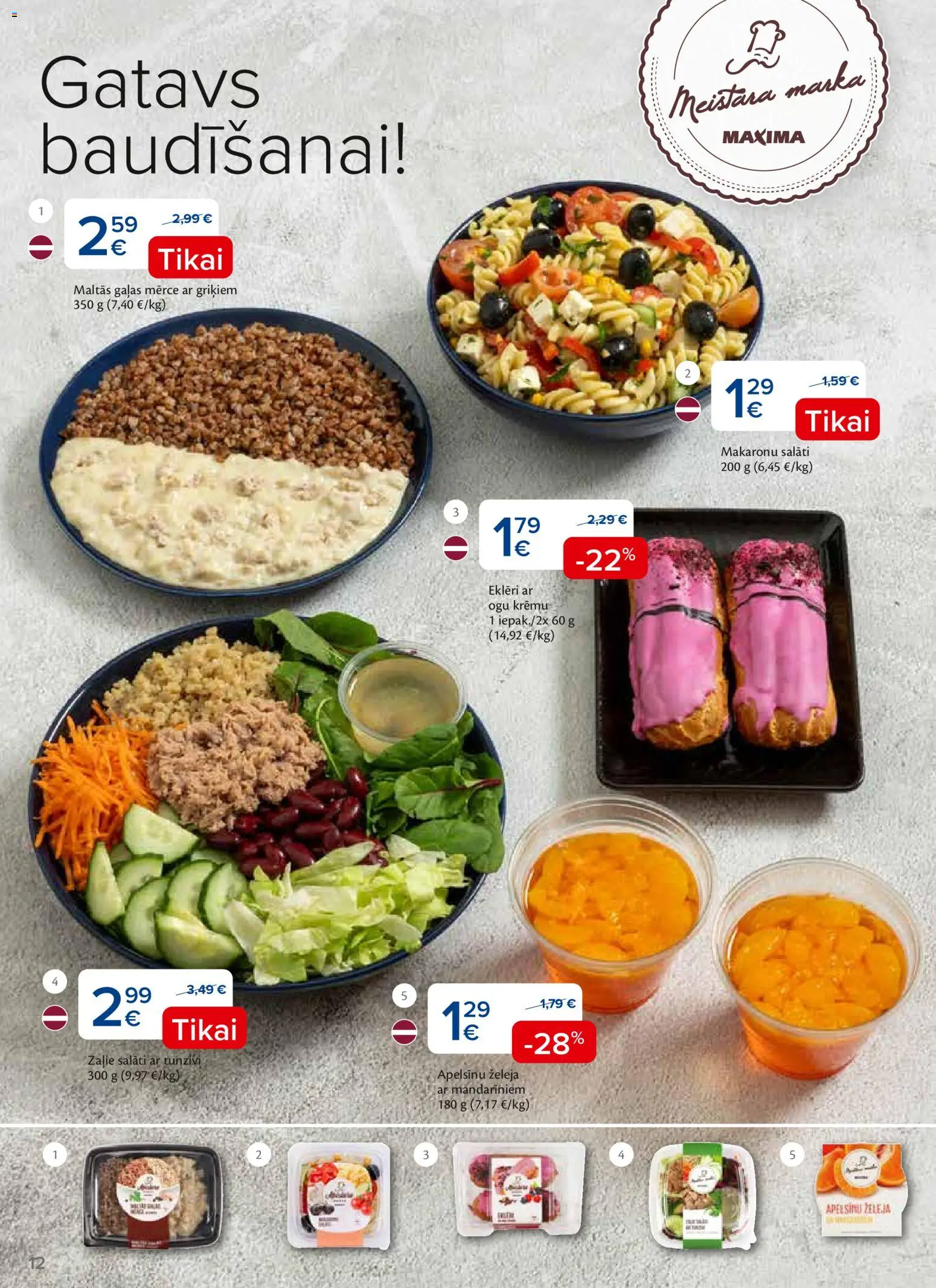 Skatīt Maxima akciju bukletu, derīgs no 2026.01.06