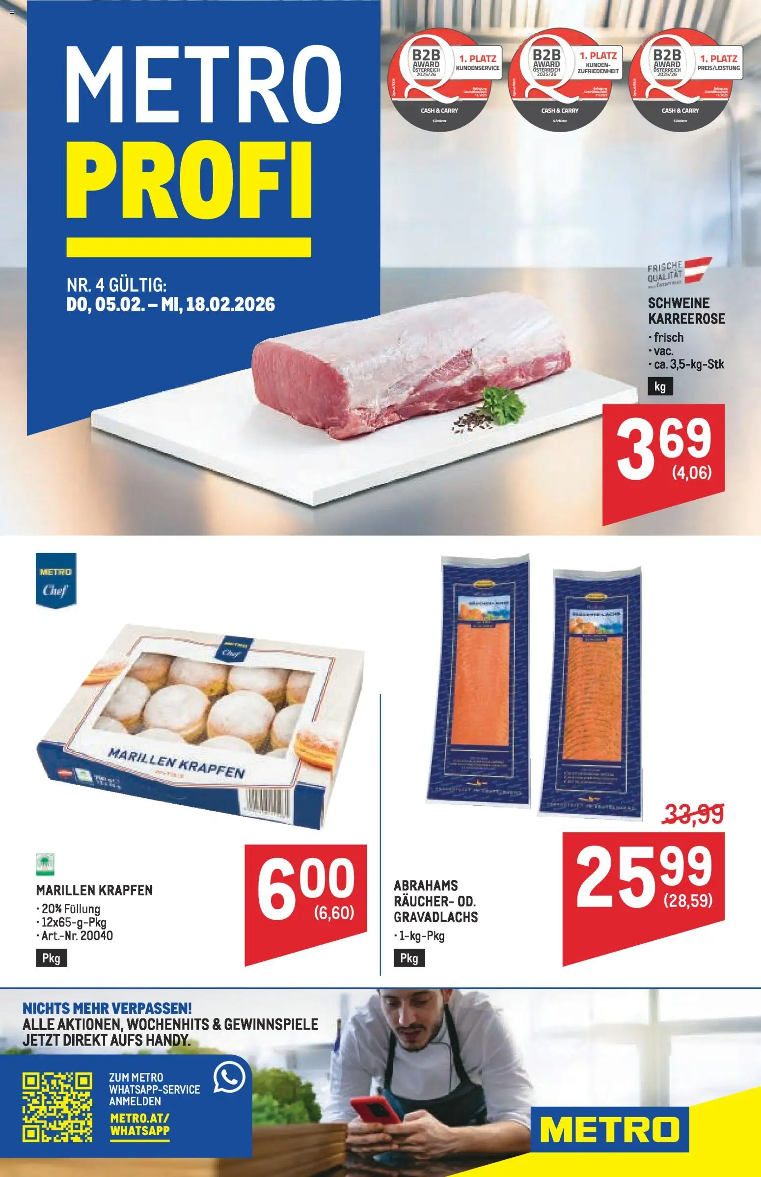 Vorschau der Angebote: Metro Profi gültig ab 05.02.2026