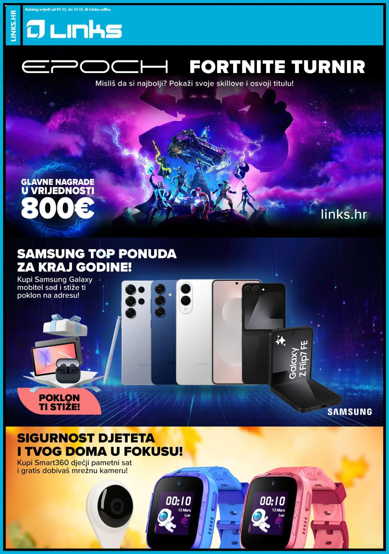 Pregled letka Katalog trgovine Links vrijedi od 01.12.2025