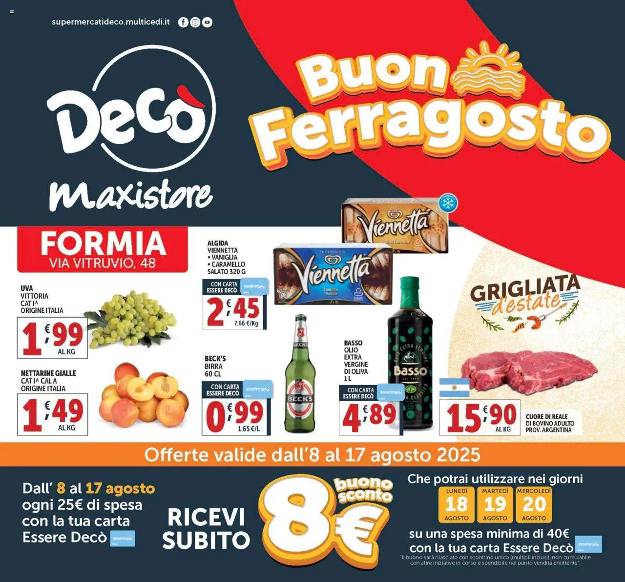 Volantino Decò valido da 08/08/2025 numero di pagina 1