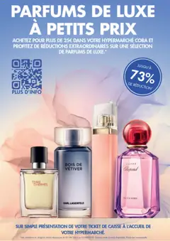 Prévisualisation de Parfum de lux du magasin Cora formulaire valide 07/04/2025