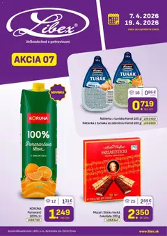 Náhľad Libex letáku platného od 07.04.2026
