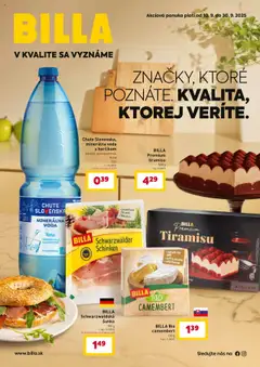 Náhľad Billa letáku platného od 10.09.2025