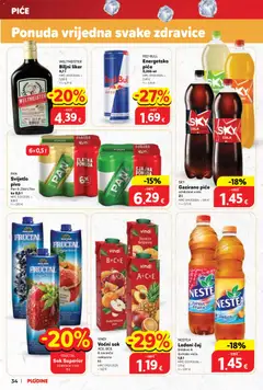 Pregled letka Katalog trgovine Plodine vrijedi od 05.11.2025 | Stranica: 34