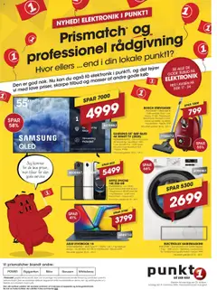 Eksempel på tilbudsavis Tilbudsavis fra butik Punkt1 gyldig fra 20/10/2025
