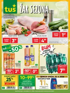 Predogled kataloga iz trgovine Tuš veljaven od 22.04.2026