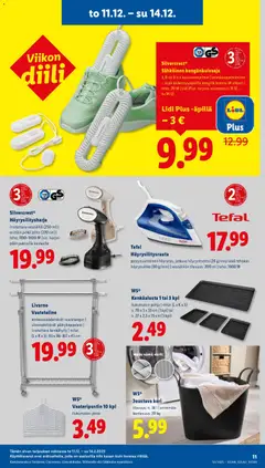 Kaupan Lidl Tarjoukset esikatselu, voimassa 11/12/2025 | Sivu: 11