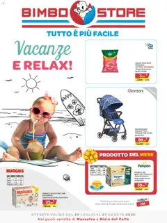 Anteprima dell'opuscolo Volantino Massafra e Gioia Del Colle dal negozio Bimbo store valido da 24/07/2025