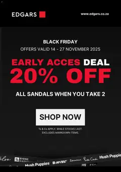 Preview of Edgars flyer valid from 21/11/2025