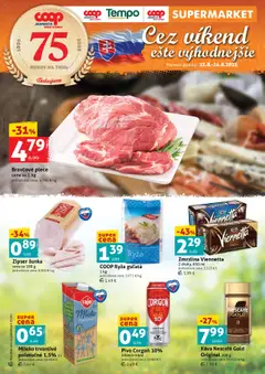 Náhľad COOP Jednota letáku platného od 22.08.2025