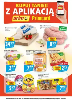 Pogląd gazetki "Prim Market promocje - Primcard" ze sklepu Prim Market ważnej od 02.04.2026