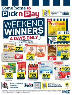 Preview of Pick n Pay flyer valid from 09/04/2026